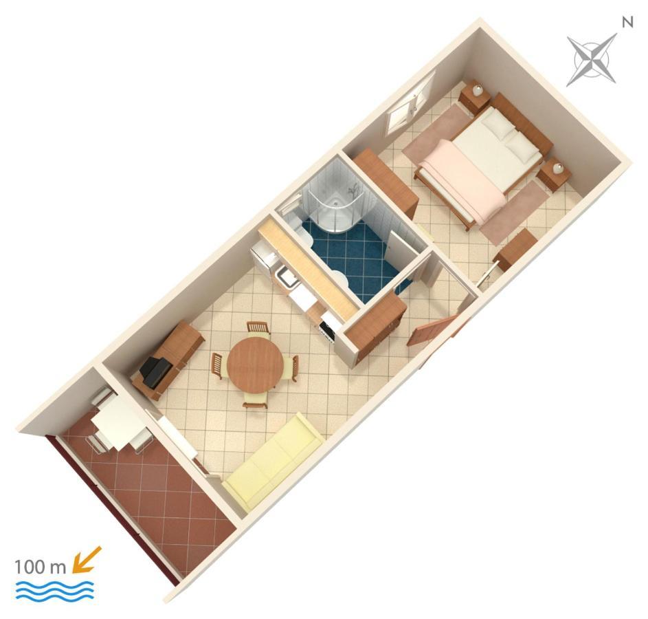 Apartments By The Sea Vinisce, Trogir - 5229 外观 照片
